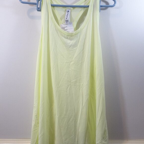 Athleta Ultimate Train Tank Yellow Plus Size 3x NEW MSRP $49 - Picture 1 of 6